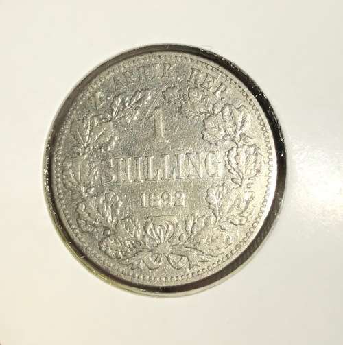 ZAR1892 Complete Coin Set 1D 3P 6P 1S 2S 2.5S (No 5S)