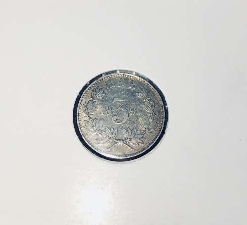 ZAR 1897 Complete Coin Set 1D (1898) 3P 6P 1S 2S 2.5S