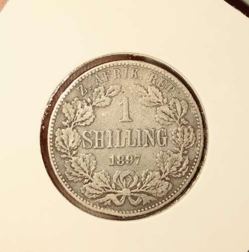 ZAR 1897 Complete Coin Set 1D (1898) 3P 6P 1S 2S 2.5S