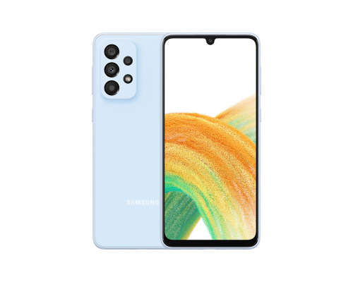 Samsung Galaxy A33 5G - 128GB - 6GB Ram - Dual Sim - Awesome Blue - New and Sealed