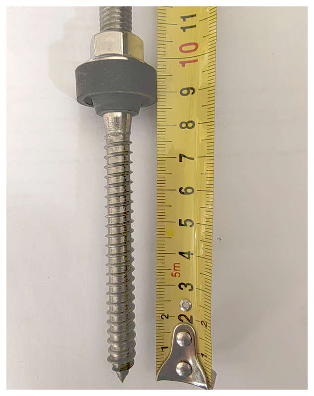 Hanger Bolts solar Screw 10x200mm
