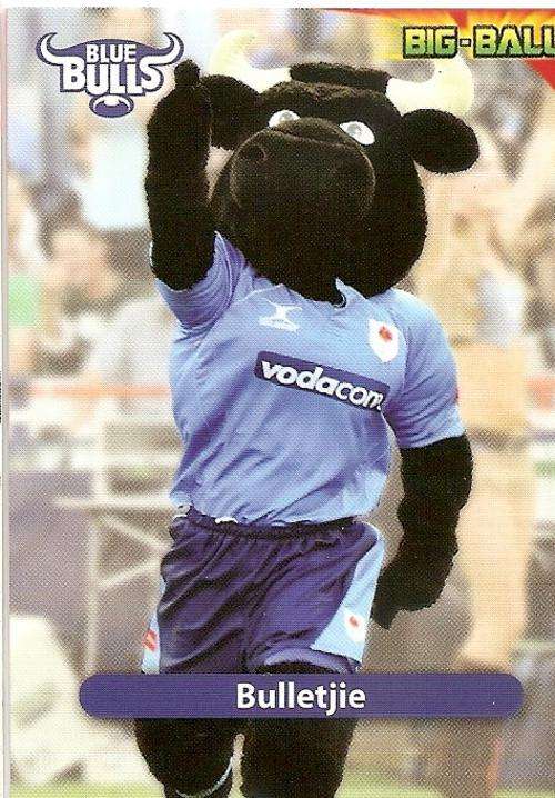 2010 BIG BALL RUGBY CARD COLLECTION - BULLETJIE BASE CARD BB40