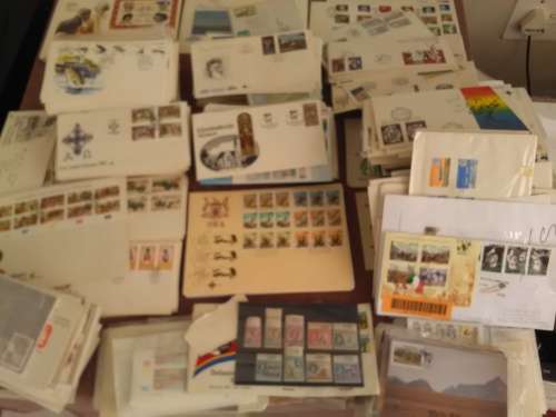 Bulk lot of FDC, RSA, Homelands, SWA and Rhodesia, over 500 FDCs!!!!!!!!! Please see scan.