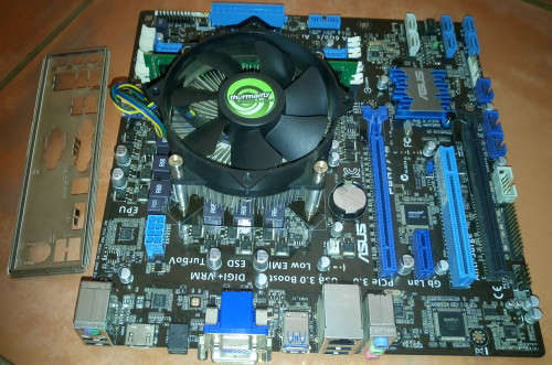 ASUS P8H77-M LGA 1155 Intel H77 HDMI SATA 6Gb/s USB 3.0 Micro ATX Intel Motherboard