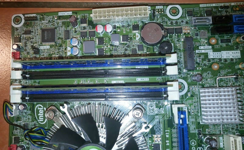 Intel DQ77MK Desktop Board  LGA 1155 DDR 1600 Micro-ATX Form Factor Mother Board