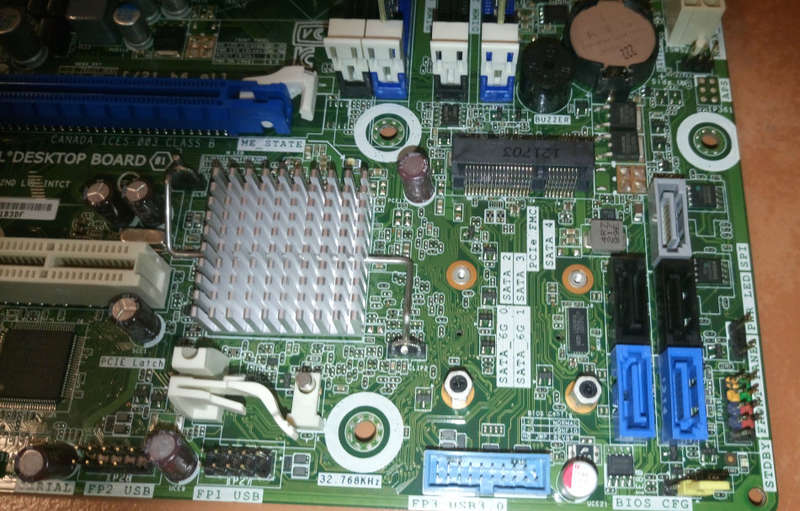 Intel DQ77MK Desktop Board  LGA 1155 DDR 1600 Micro-ATX Form Factor Mother Board