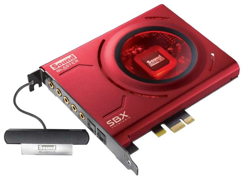Creative Sound Blaster Z PCIe Gaming Sound Card inc High Performance Amp and Beam Forming Microphone