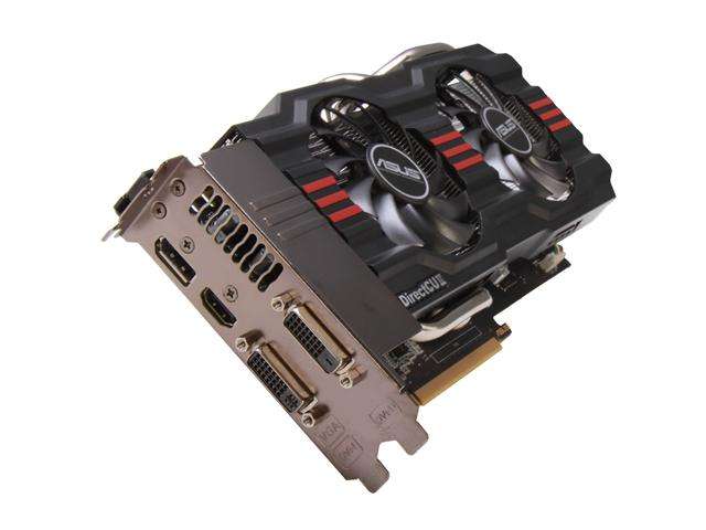 ASUS GTX 660 Ti GTX660 TI-DC2-2GD5 2GB 192-Bit GDDR5 PCI Express 3.0 x16 HDCP Ready SLI Support Vide