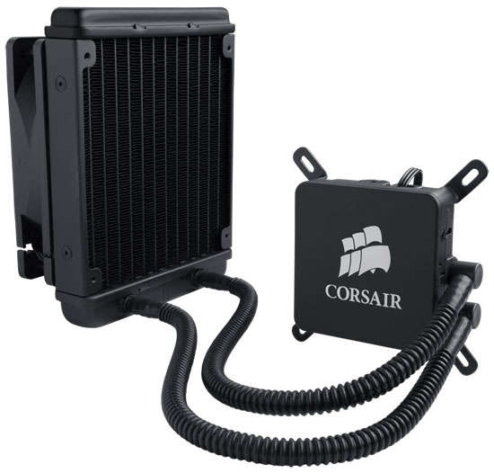 CORSAIR Hydro Series H60 (CW-9060007-WW) High Performance Water / Liquid CPU Cooler. 120mm