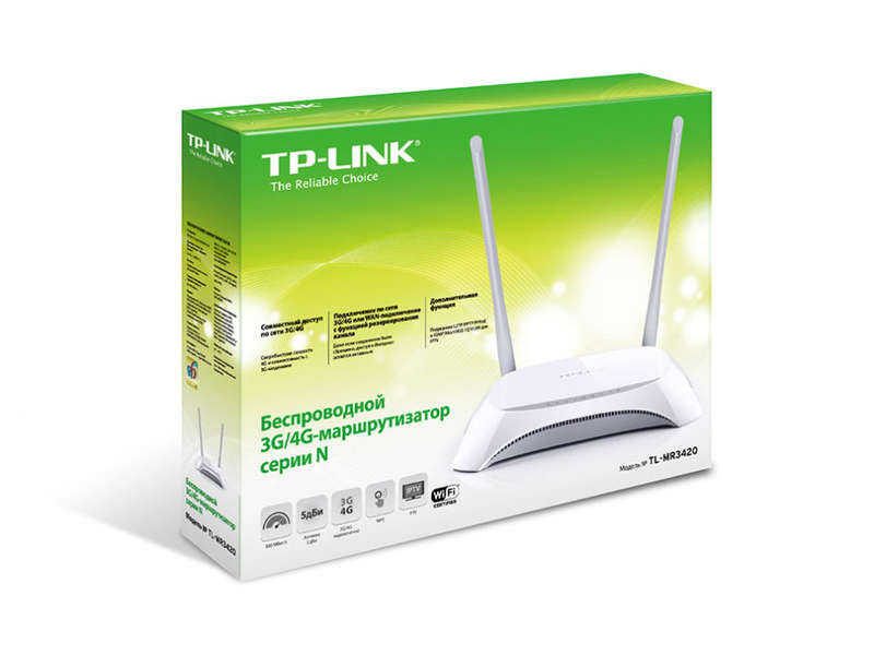 TP-LINK MR3420 3G/4G WIRELESS N ROUTER Version 2.4
