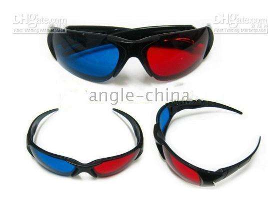 Special Promotion,Red cyan 3d Glasses New style, limited stock!!!