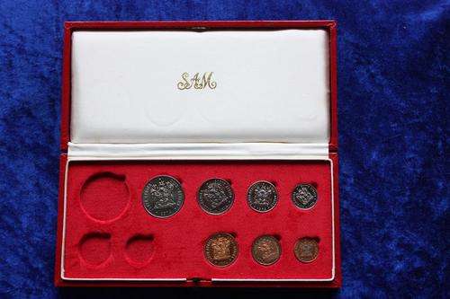 1974 long proof set without gold and one rand