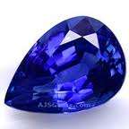 VIVID ROYAL BLUE SAPPHIRE authenticity certificate worth over R8500