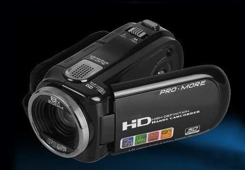 2.7"TFT LCD 12MP HD Anti-Shake Digital Video Camcorder