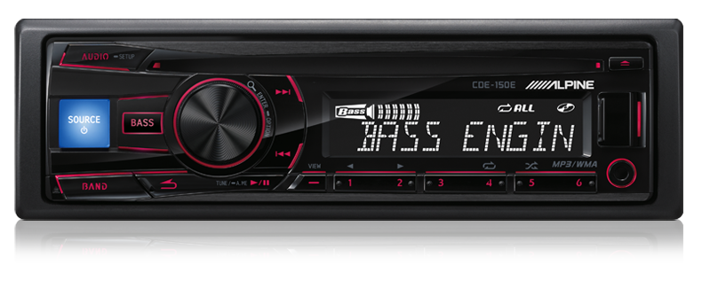 Alpine CDE-150E MP3/CD/Aux with USB
