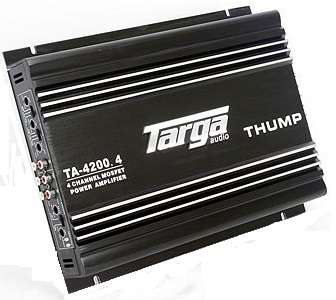 Targa Thump 4200WATT 4 Channel Amplifier