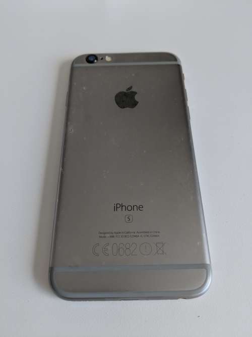 iPhone 6s Silver & Black 64GB