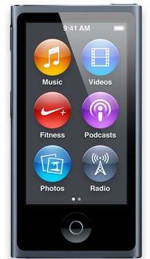 iPod Nano 7th Gen - 16GB - Black