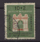 GERMANY 1953 Int PHILATELIC EXHIBITION FRANKFURT 10pf+2pf