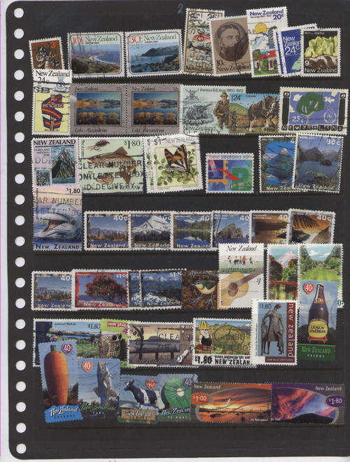 Bulk LOT USED Cananda Australia New Zealand and odds see scans