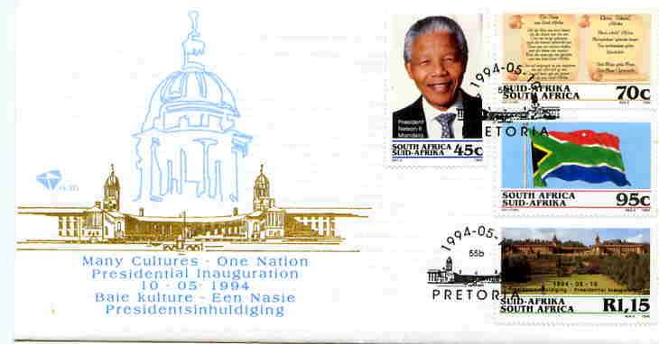 RSA FDC 1994 Mandela Inauguration