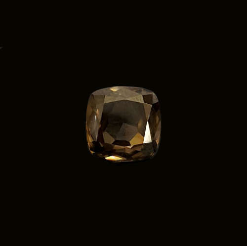 1.663ct Dark Brown Moissanite