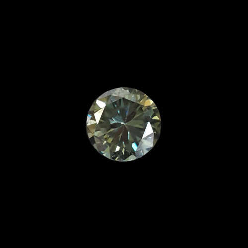 1.43ct Bluish Green Moissanite
