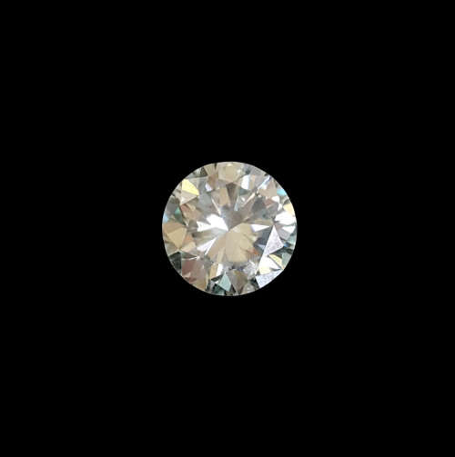 0.99ct Light Green Moissanite
