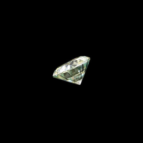 0.99ct Light Green Moissanite