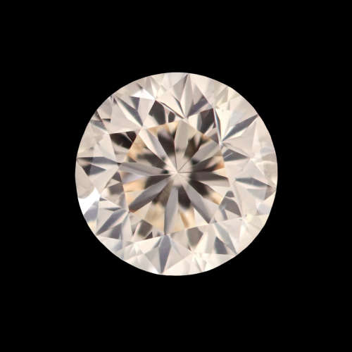 1.062ct Very Light Brown Moissanite