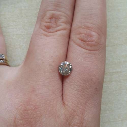 1.243ct Forever Classic Moissanite