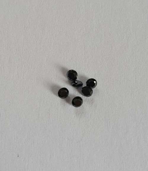 6 Black Diamonds 0.14ctw