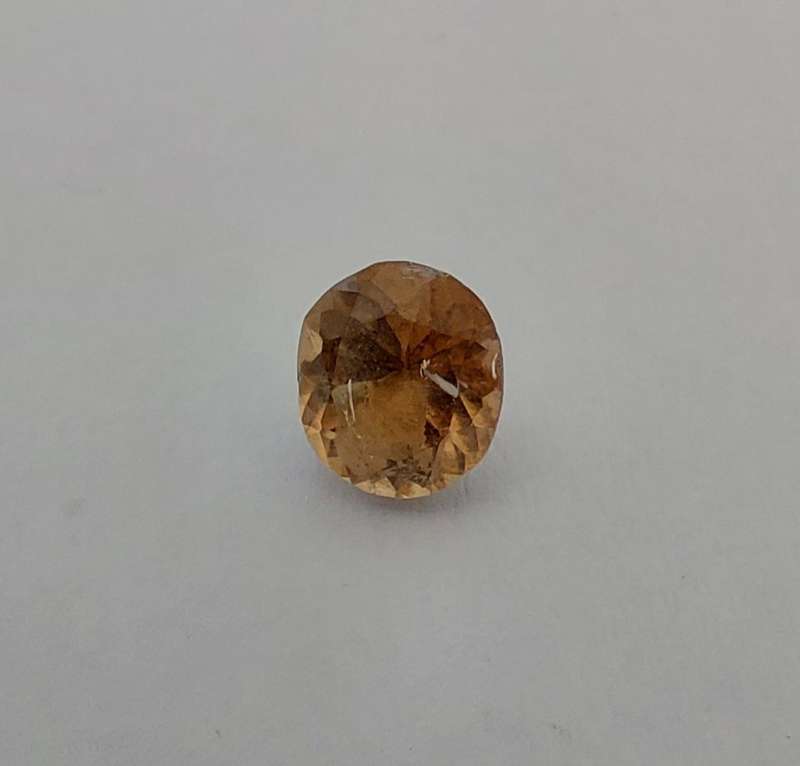 1.39ct Golden Brown Oval Tourmaline