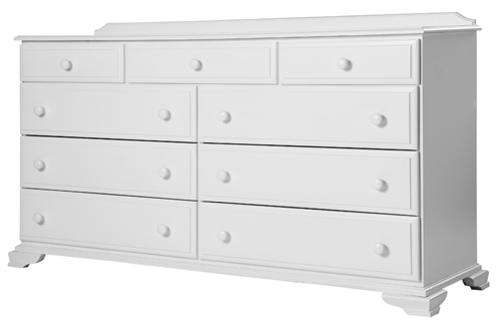 Classic 9 drawer chest of drawers