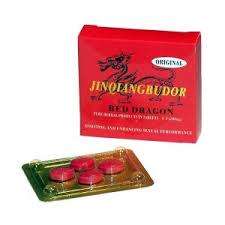 red dragon sexual performance (viagra) pills for men - herbal tablet - 4 in pack - min 10 - no box