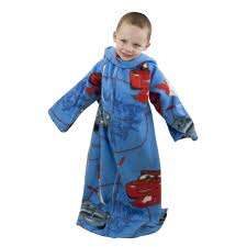 Sleeved Fleece blanket - cars lightning mcqueen - 90x120cm