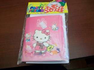 KIDS PARTY invitation (10) with envelope - HELLO KITTY