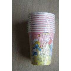 SMURFS KIDS PARTY cups (10)