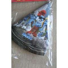 SMURFS KIDS PARTY HATS (10)