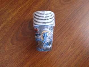 SMURFS KIDS PARTY cups (10)