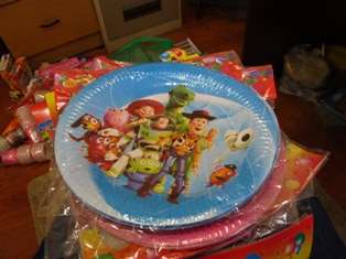 toy story kids PARTY BIG PAPER PLATES(10)