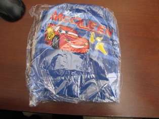 cars lightning mcqueen HAT & SCARF SET
