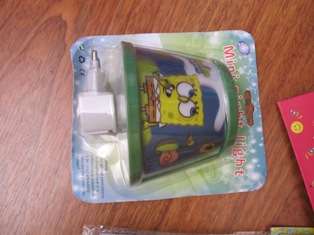 KIDS BEDROOM mini NIGHT LIGHT -spongebob squarepants