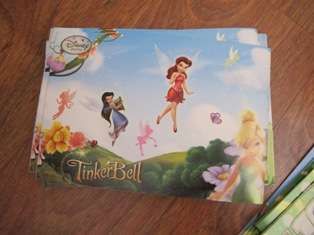 Sticker album - tinkerbell - blank book for stickers to be pasted
