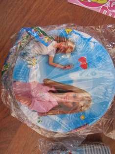 BARBIE kids PARTY BIG PAPER PLATES(10)