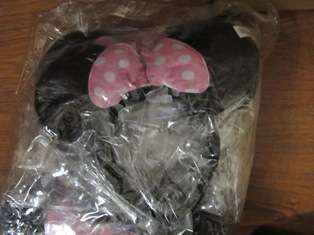 minnie mouse ears - ellisband - PINK BOW -