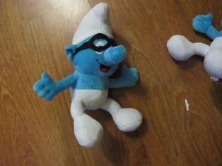 SMURFs - boy with glasses - SOFT TOY +-27CM