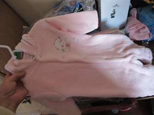 edgars pink baby grow 3-6 months
