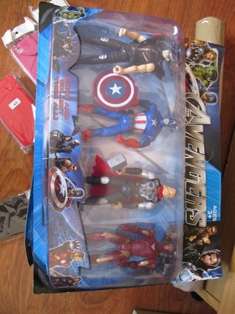 The Avengers figurines - Captain America,Thor, Iron man, hawk +-14cm high - perfect for cake toppers