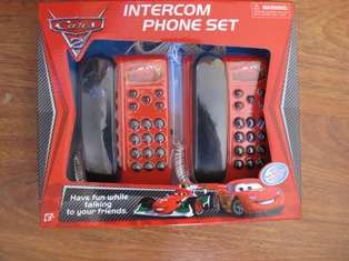 Cars lightning mcqueen Intercom phone set - walkie talkie
